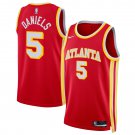 Atlanta Hawks #5 Dyson Daniels Icon Edition Jersey Red