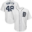 Detroit Tigers #48 Torii Hunter White Baseball Jersey