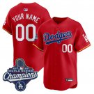 Custom Los Angeles Dodgers Jersey 2025 World Series Champions Stitched
