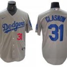 Los Angeles Dodgers #31 Tyler Glasnow Gray Alternate Limited Jersey