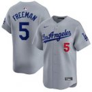 Freddie Freeman Los Angeles Dodgers Home Limited Jersey Gray