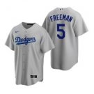 LAD Freddie Freeman Gray Alternate Replica Jersey