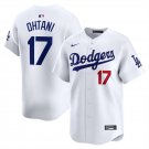 LAD #17 Shohei Ohtani White Cool Player Jersey