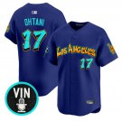 Shohei Ohtani Jersey #17 Los Angeles Dodgers Graffiti Street Style Edition Royal