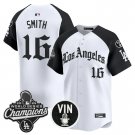 Will Smith Jersey #16 Dodgers 2025 World Series Champions Jersey