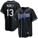 Max Muncy Los Angeles Dodgers Black Lights Out Jersey