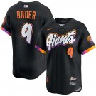 Mens San Francisco Giants #9 Harrison Bader Nike Anthracite 2025 City Connect 2.0 Limited Jersey