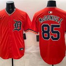 Men's Detroit Tigers #85 Kevin McGonigle Orange 2026 Alternate Vapor Premier Limited Jersey