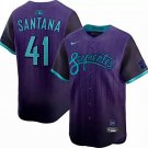 Arizona Diamondbacks #41 Carlos Santana Nike 2025 City Connect Limited Player Jersey - Purple