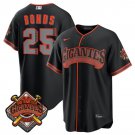 San Francisco Giants #25 Barry Bonds Black 2026 Alternate Stadium Stitched Baseball Jersey