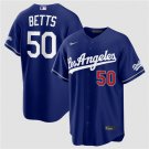 Dodgers #50 Mookie Betts Royal 2026 Alternate Stadium Stitched Jersey