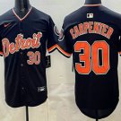 Men's Detroit Tigers #30 Kerry Carpenter Navy Limited Jersey