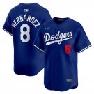 Dodgers #8 Enrique Hernández Royal Limited Jersey