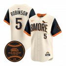 Mens Baltimore Orioles Retired Player #5 Brooks Robinson Nike Cream City Connect 2.0 Limited Jersey