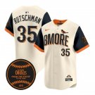 Mens Baltimore Orioles #35 Adley Rutschman Nike Cream City Connect 2.0 Limited Jersey
