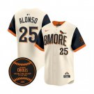Mens Baltimore Orioles #25 Pete Alonso Nike Cream City Connect 2.0 Limited Jersey