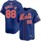 Mens New York Mets #88 Luis Robert Jr. Royal Alternate Limited Jersey