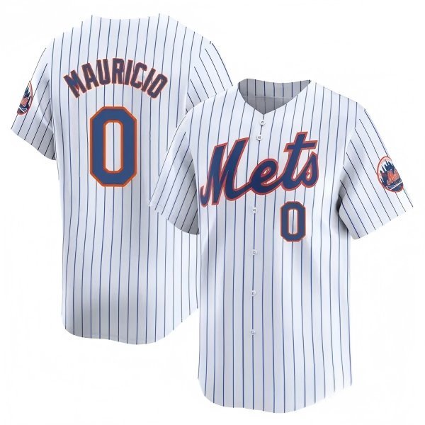 Ronny Mauricio New York Mets #0 Home Limited Player Jersey - White