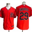 Detroit Tigers #29 Tarik Skubal Orange Stitched Baseball Jersey