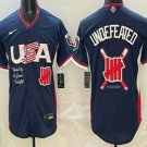Men's USA Undefeated Navy 2026 World Baseball Classic Cool Base Jersey
