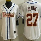 Venezuela #27 Jose Altuve White 2026 World Baseball Classic Cool Jersey