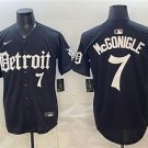 Detroit Tigers #7 Kevin McGonigle Black 'Motor Gothic Edition' Vapor Premier Limited Jersey