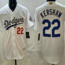 Dodgers #22 Clayton Kershaw White Gold World Series Champions Collection Limited Jersey 2026