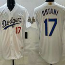Dodgers #17 Shohei Ohtani White Gold World Series Champions Collection Limited Jersey 2026