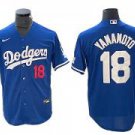 Dodgers #18 Yoshinobu Yamamoto Royal Cool Baseball Jersey