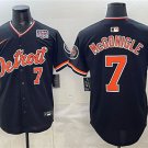 Detroit Tigers #7 Kevin McGonigle Black 2026 Alternate USA 250' Patch Jersey