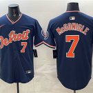 Men's Detroit Tigers #7 Kevin McGonigle Navy 2026 Alternate Vapor Premier Limited Jersey