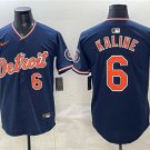 Men's Detroit Tigers #6 Al Kaline Navy 2026 Alternate Vapor Premier Limited Stitched Jersey