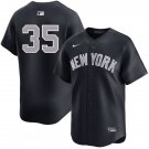 New York Yankees #35 Cody Bellinger Black Without Name Limited Jersey