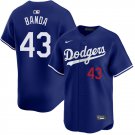Los Angeles Dodgers #43 Anthony Banda Royal Limited Baseball Jersey