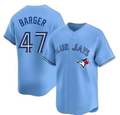 Toronto Blue Jays #47 Addison Barger Light Blue Stitched Baseball Jersey