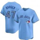 Toronto Blue Jays #47 Addison Barger Light Blue Stitched Baseball Jersey