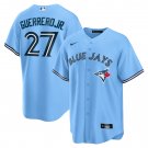 Toronto Blue Jays #27 Vladimir Guerrero Jr. Cool Baseball Jersey Light Blue