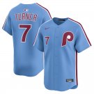 PHI #7 Trea Turner Cool Player Jersey Blue