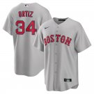 BOS #34 David Ortiz Gray Cool Player Jersey
