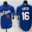 Los Angeles Dodgers #16 Will Smith Royal 2026 Gold Collection Stadium Stitched Jersey