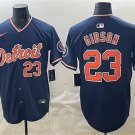 Tigers #23 Kirk Gibson Navy 2026 Alternate Vapor Premier Limited Stitched Baseball Jersey
