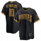 Pittsburgh Pirates #10 Bryan Reynolds Black 2026 City Connect Stadium Stitched Jersey