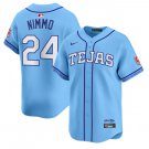 Brandon Nimmo Jersey #24 TEX 2026 City Connect Premier Stitched Blue