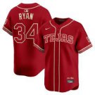 Texas Rangers #34 Nolan Ryan Red 2026 City Connect Stadium Stitched Baseball Jersey
