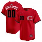Cincinnati Reds 2026 City Connect Limited Custom Vapor Jersey Red