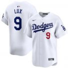 Gavin Lux Los Angeles Dodgers Jersey White