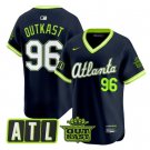 OutKast Jersey #96 Atlanta Braves 2026 City Connect Outkast Stitched