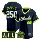 America Jersey #250 Atlanta Braves 2026 City Connect Outkast Stitched