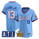 Ronald Acuna Jr Jersey #13 Atlanta Braves 2026 City Outkast Stitched Blue New