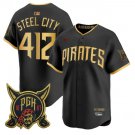 Steel City Jersey #412 Pittsburgh Pirates 2026 City Connect Stitched